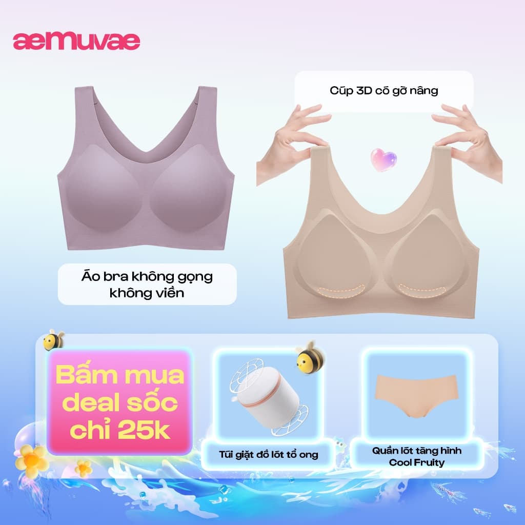 Áo Bra Basic Comfort - Không Viền