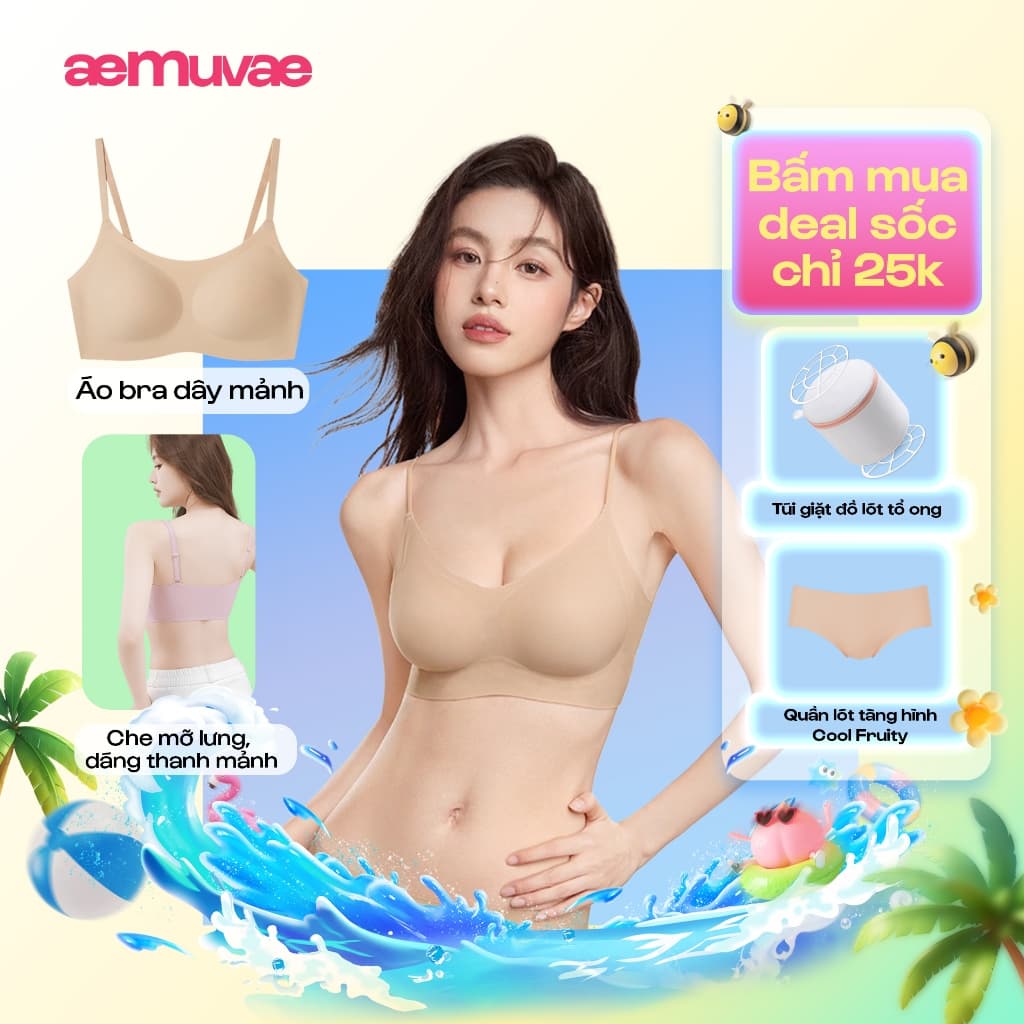 Áo Bra Easy Day - Không Gọng Không Viền